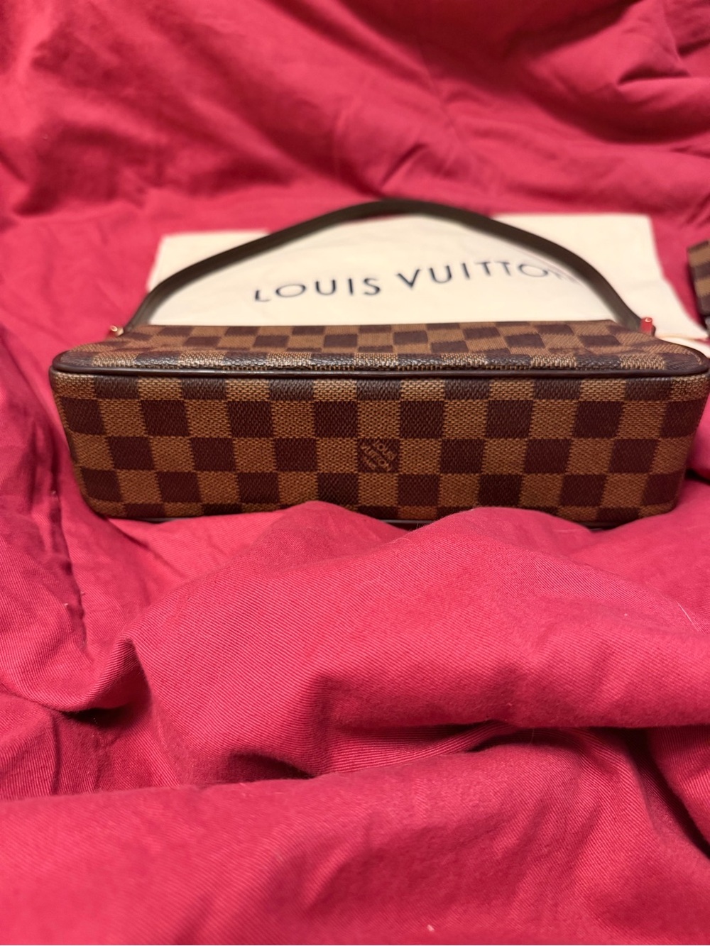 Louis Vuitton Brown Damier Ebene Shoulder Pochette - Picture 3 of 9